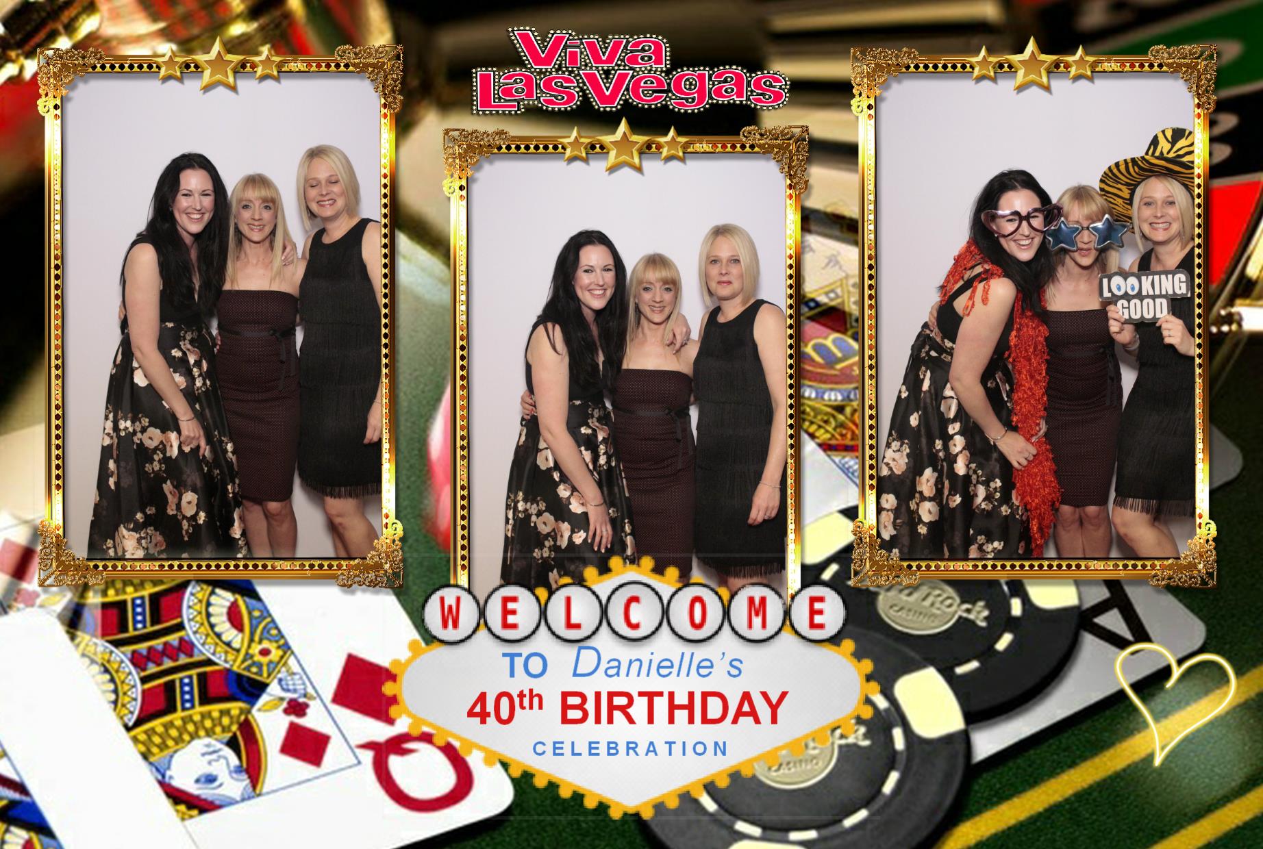 Danielle’s 40th birthday | View more photos from the event at gallery.myphotoboothexperience.co.uk/u/MyPhotoBoothExperienceLtd/Danielle’s-40th-birthday